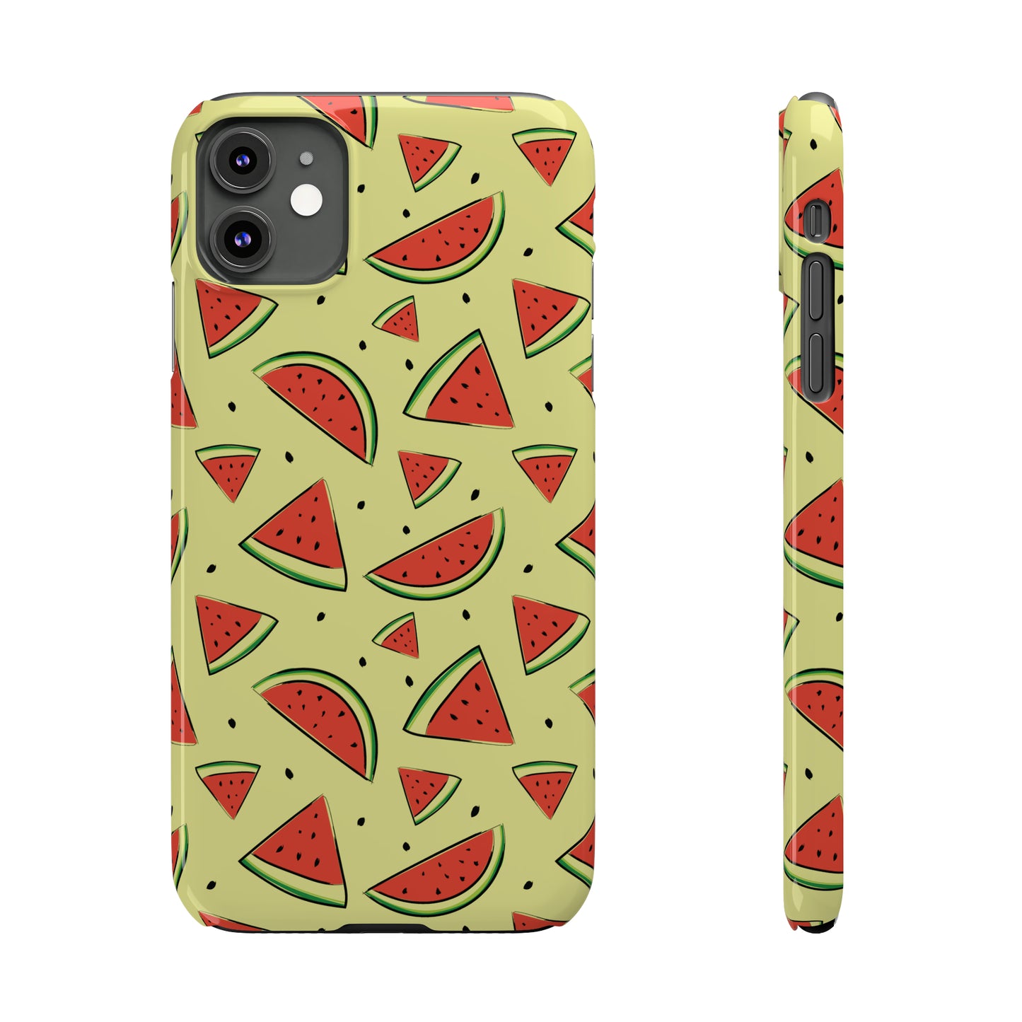 Watermelon Pattern Snap Case