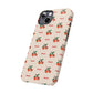 Pixelated Peach Snap Case