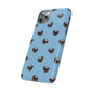 Pug Pattern Snap Case