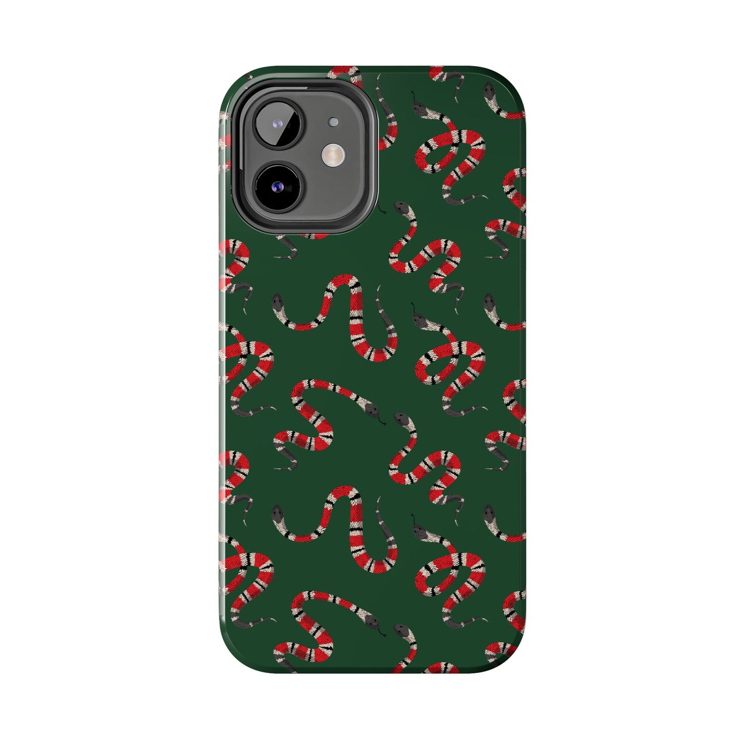 Snake Pattern Tough iPhone Case