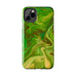 Melted Peridot Tough iPhone Case