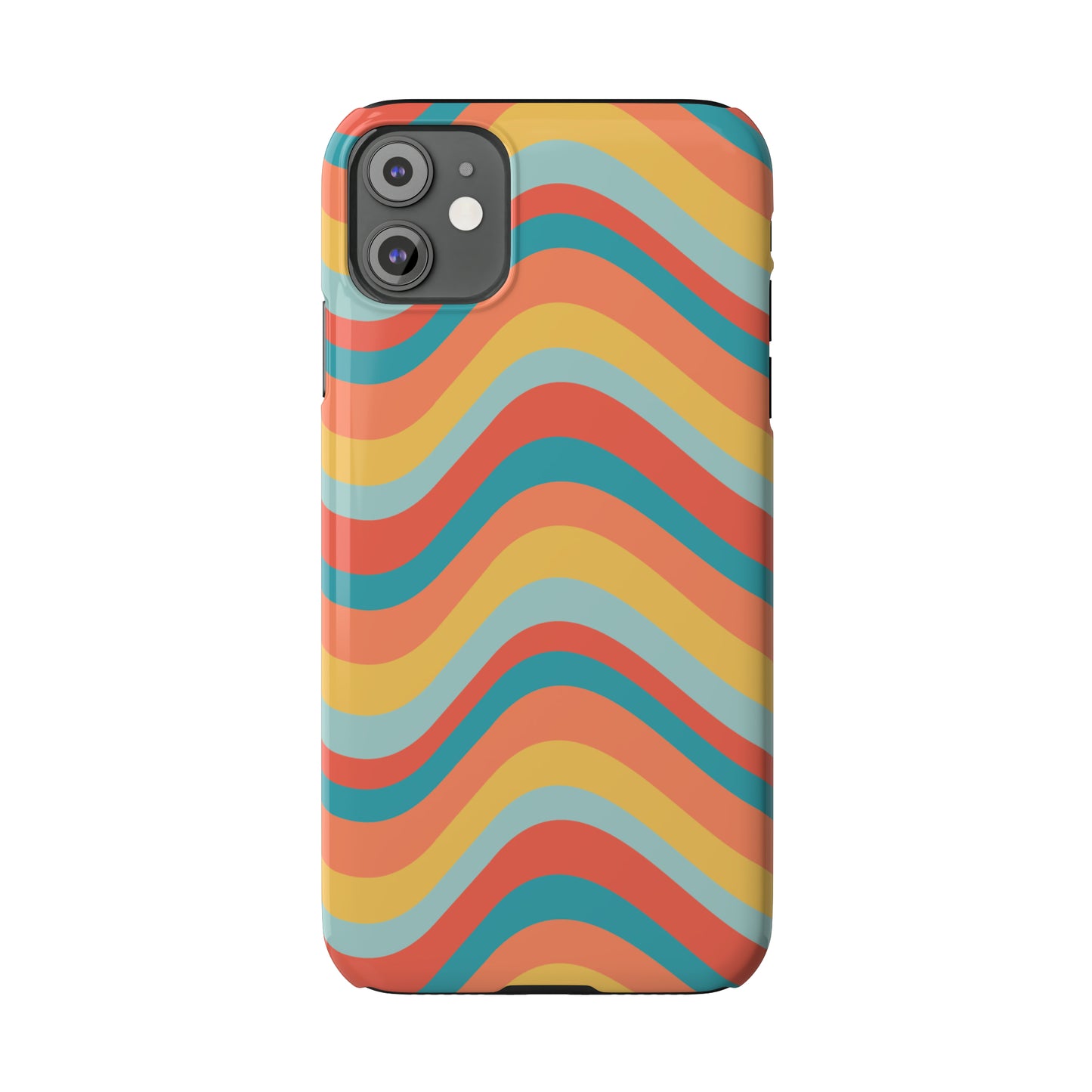 Wavy Pattern Snap Case