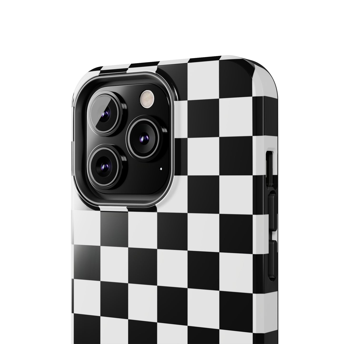 Black and white checks Tough Case