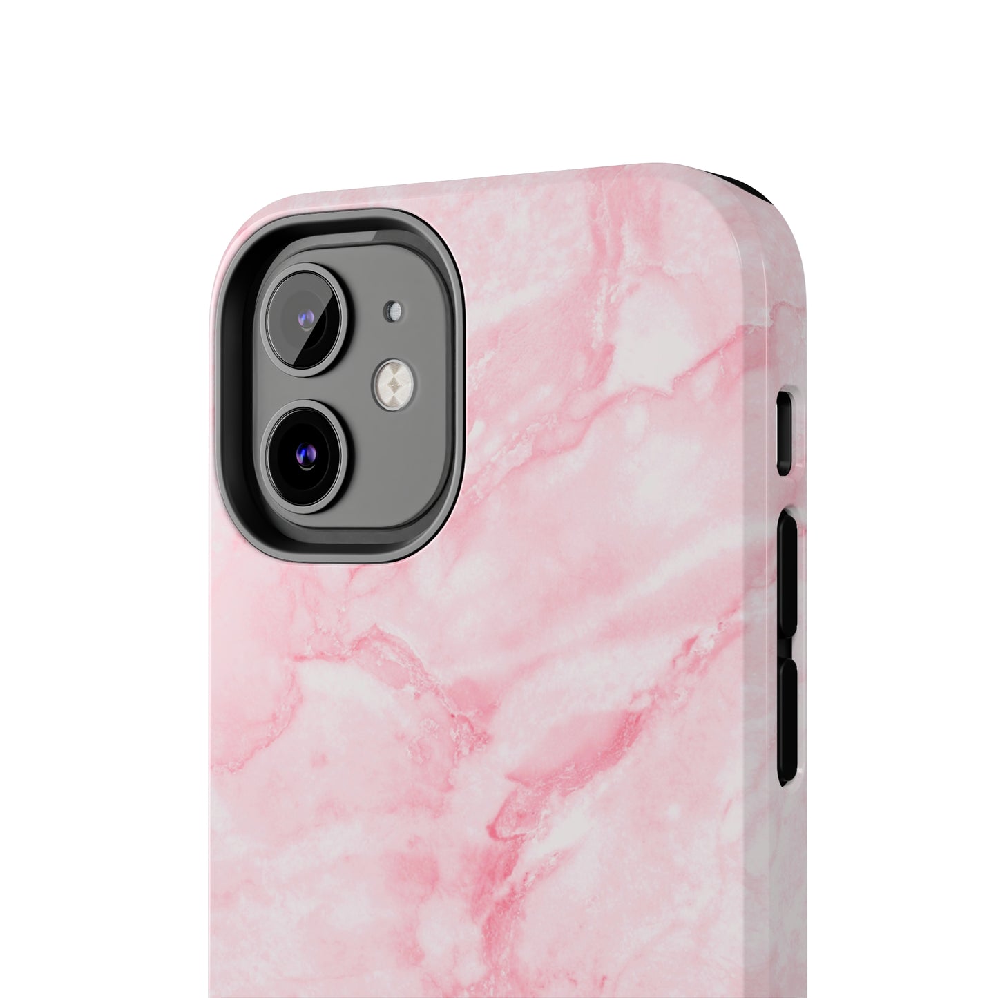 Pink Marble Tough iPhone Case