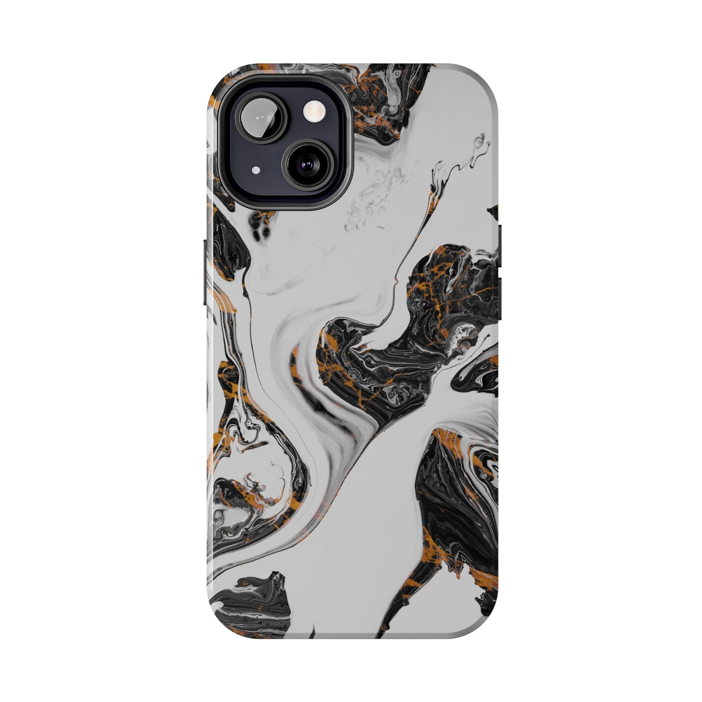 Misty Marble Tough iPhone Case