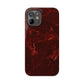 Red stone pattern Snap Case