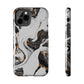 Misty Marble Tough iPhone Case