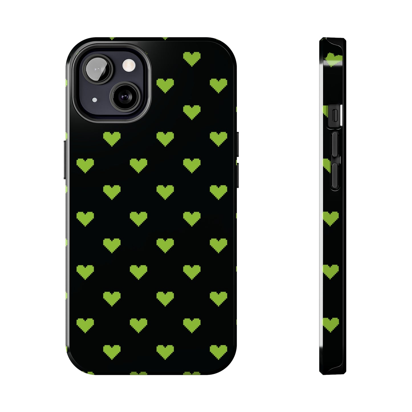 Pixelated Heart Tough iPhone Case