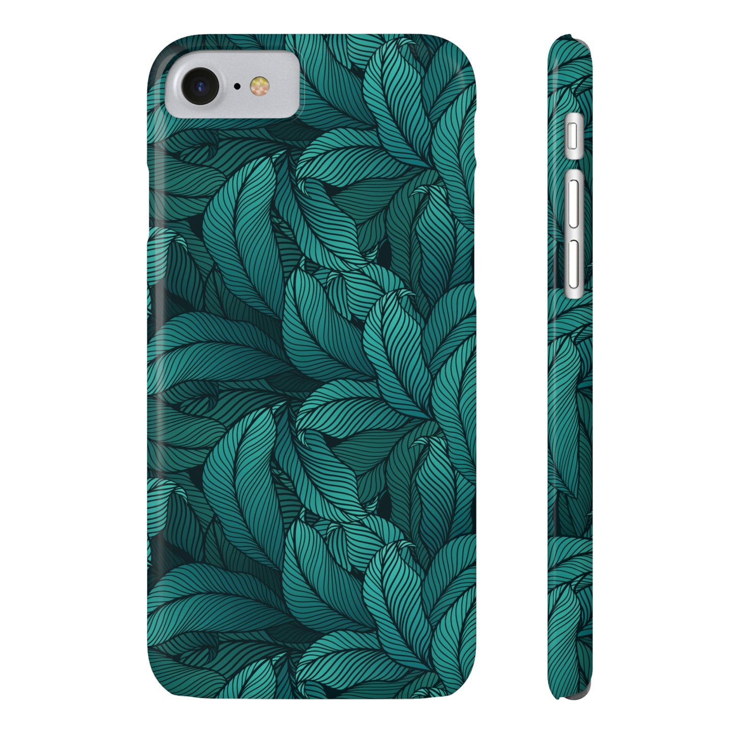 Tropical Leaves Snap Case