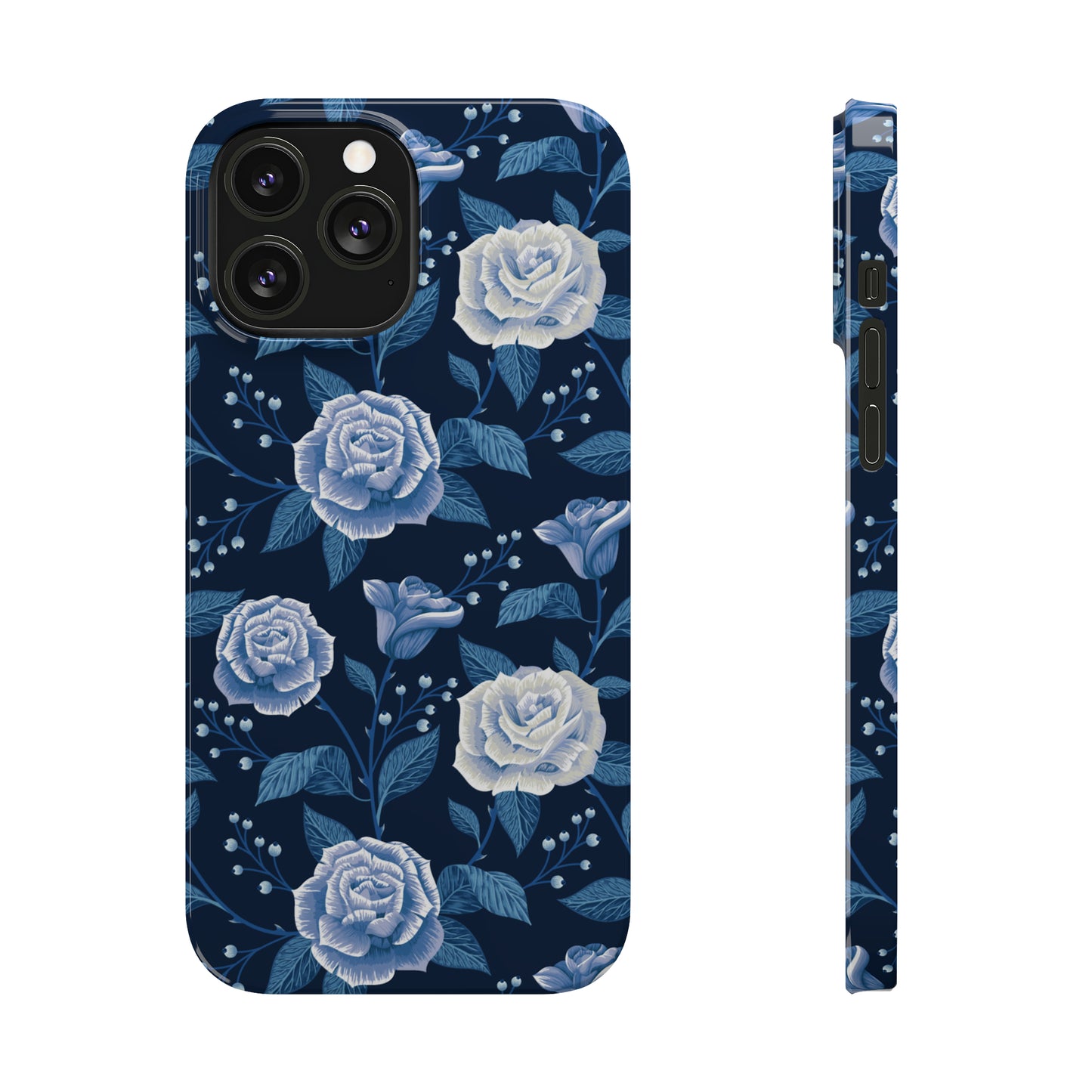 Midnight Rose Snap Case