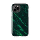 Dark green marble pattern Tough Case