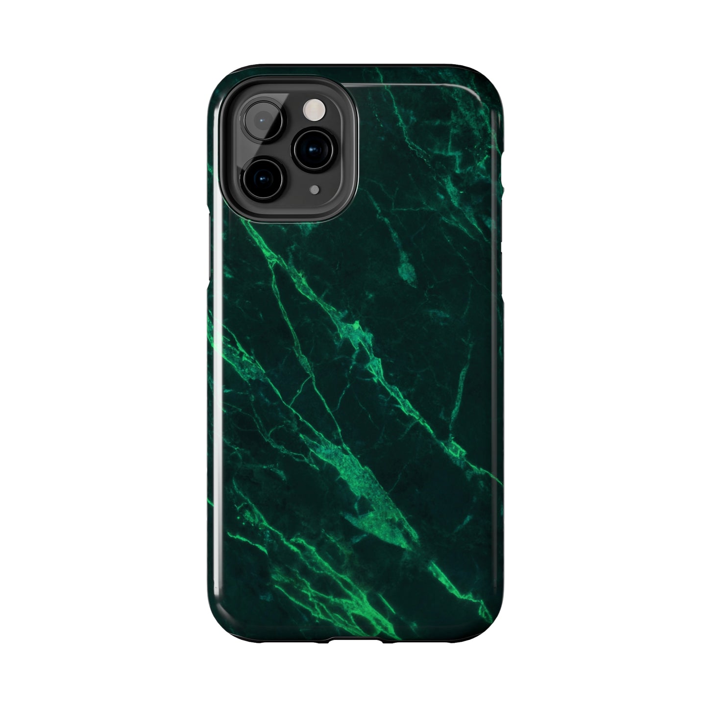 Dark green marble pattern Tough Case