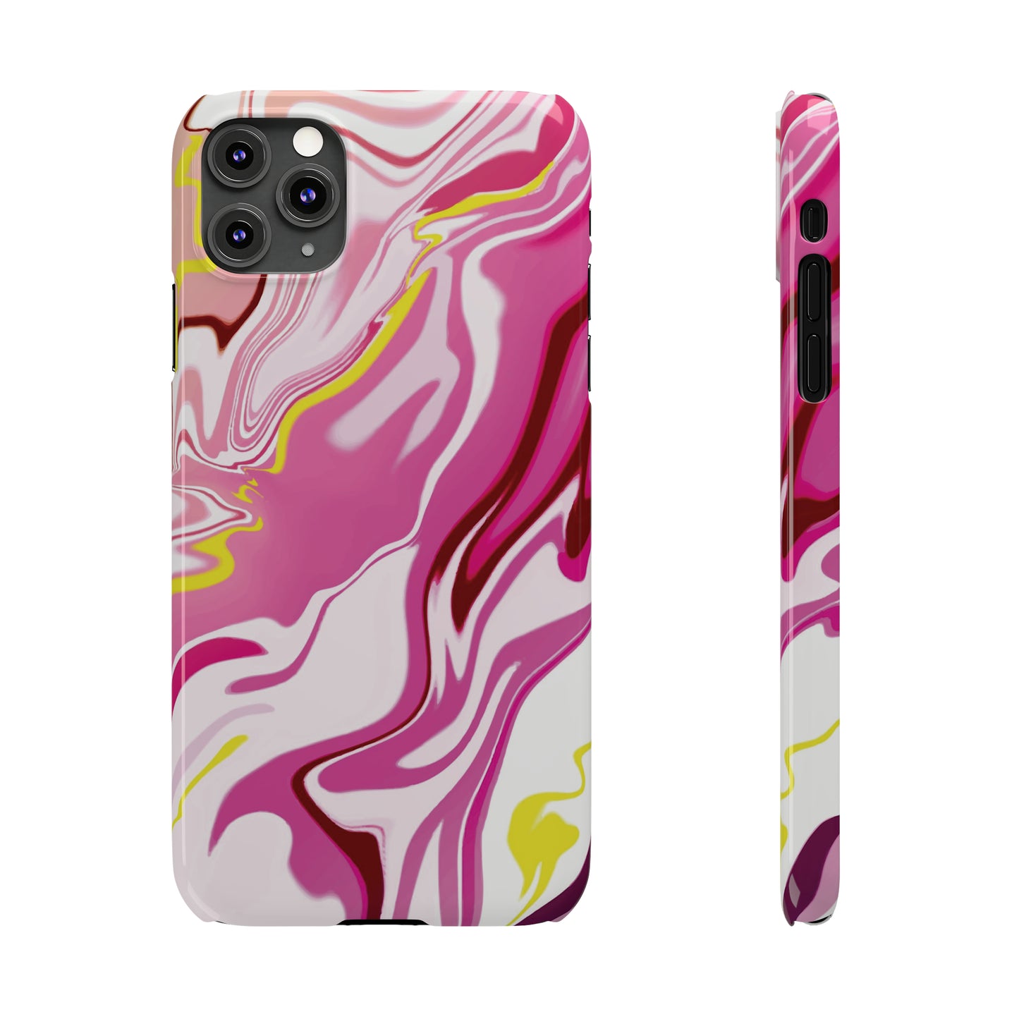 Acid marble pattern Snap Case