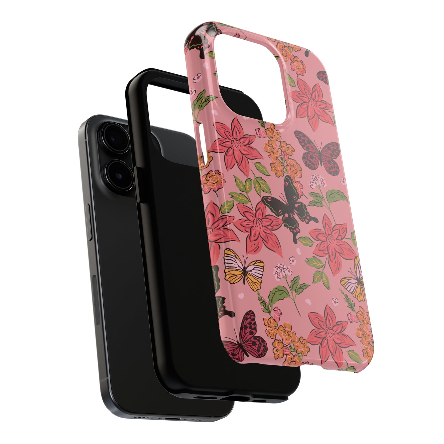 Butterflies Tough iPhone Case