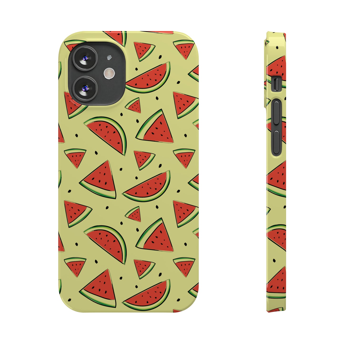 Watermelon Pattern Snap Case