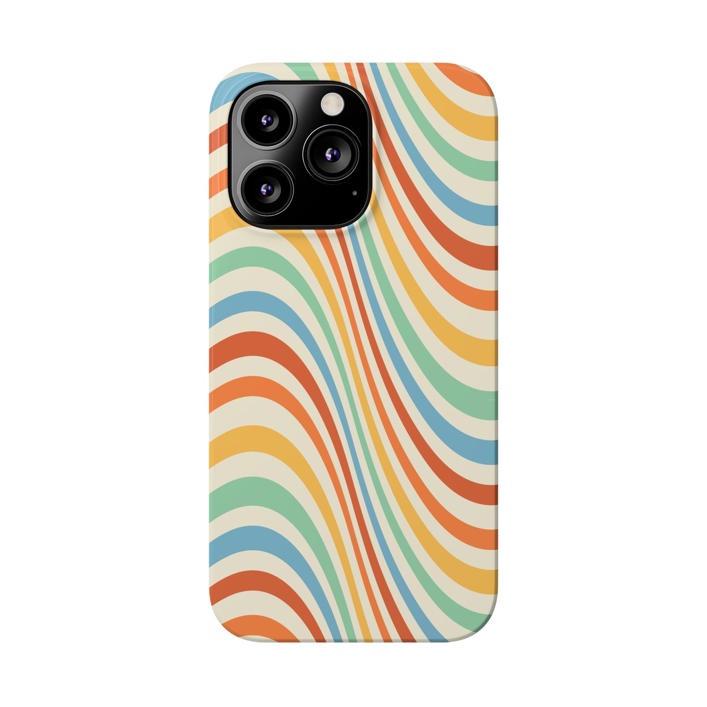 Retro Swirl Snap Case