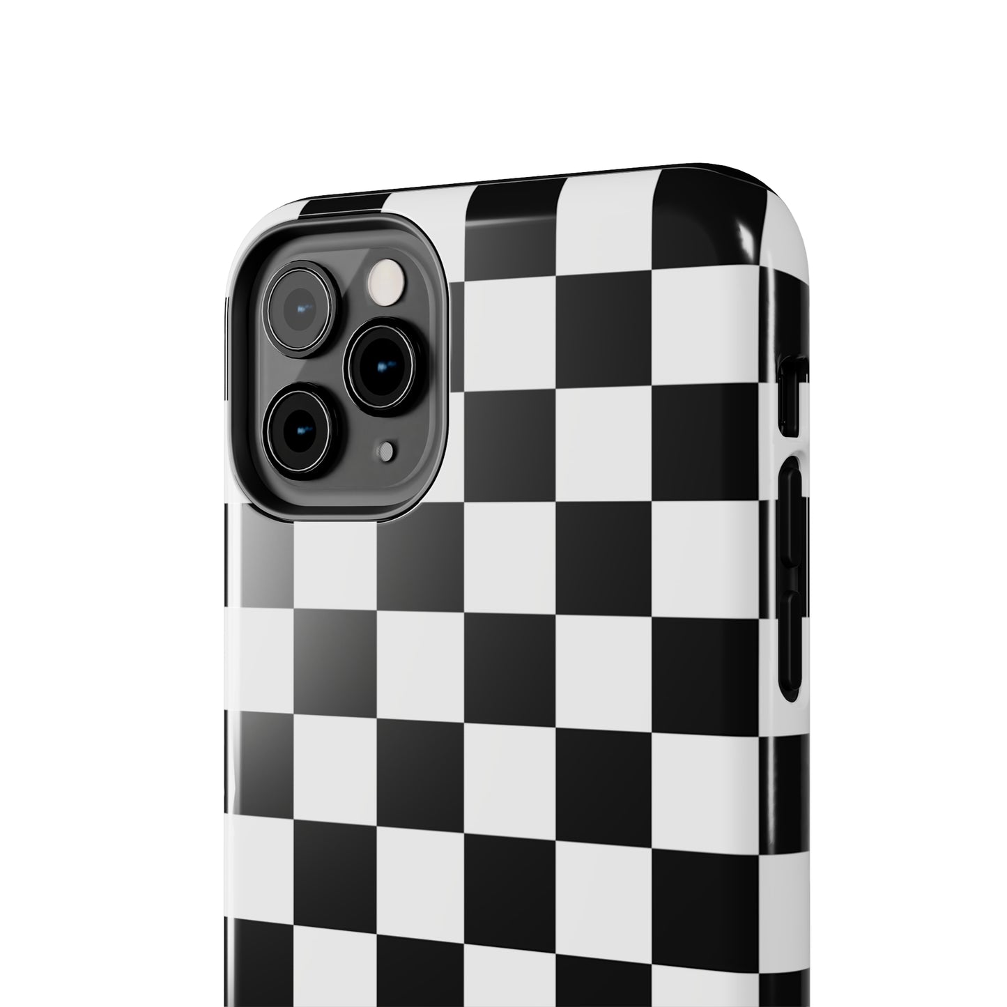 Black and white checks Tough Case