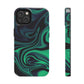 Misty Emerald Tough iPhone Case