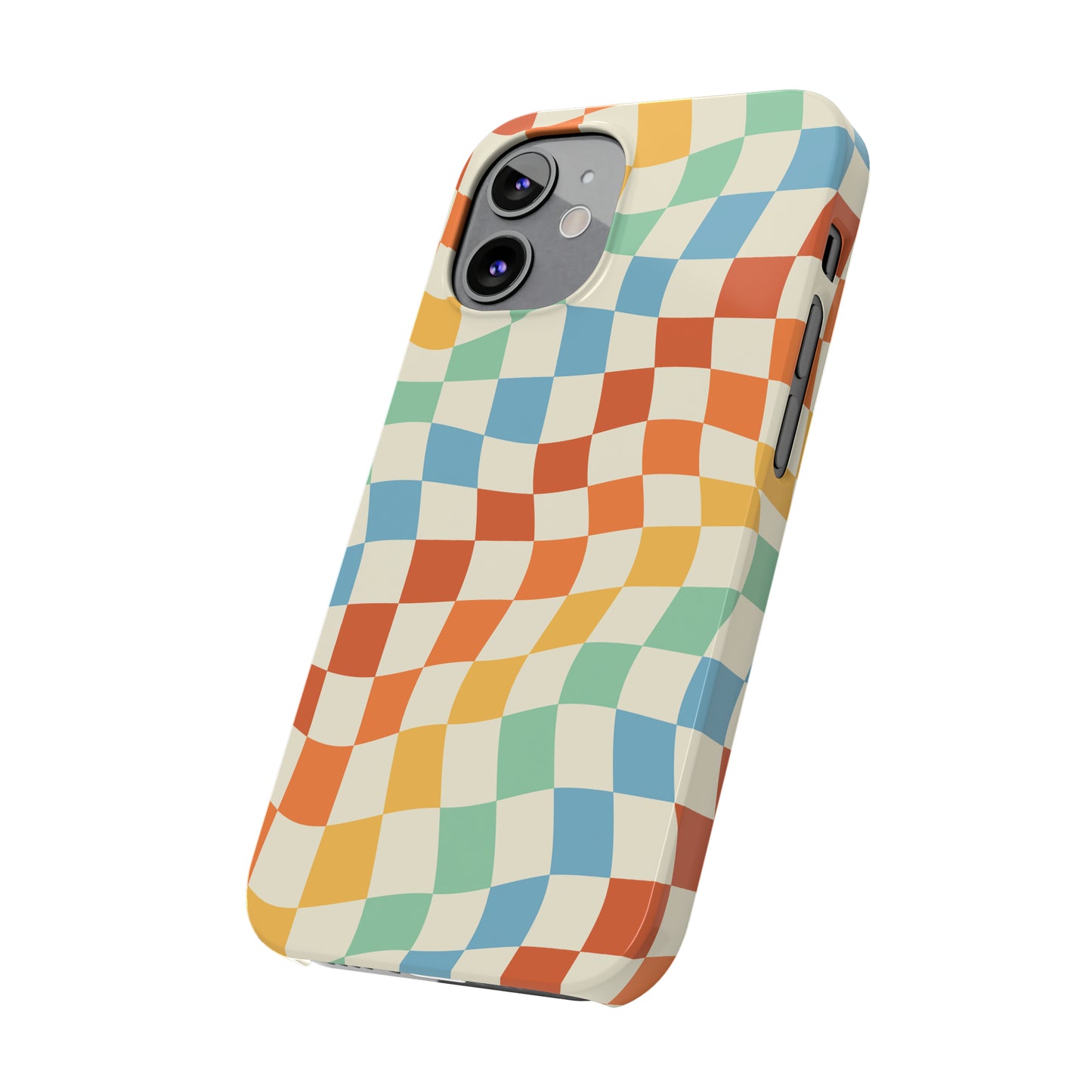 Retro Crazy Checkers Snap Case