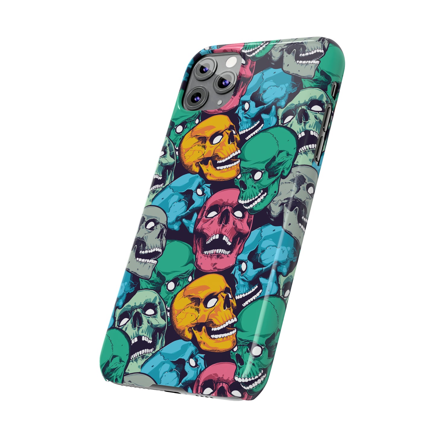 Pop Art Skulls Snap Case