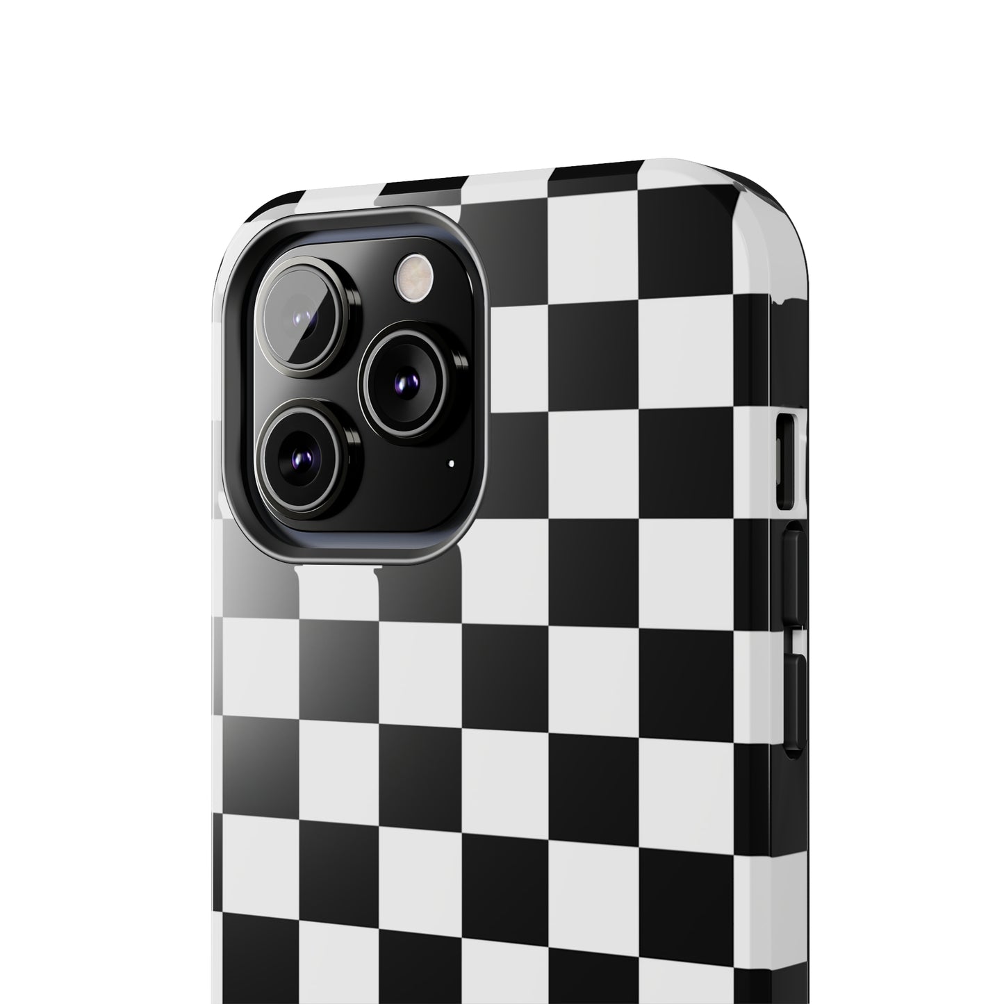 Black and white checks Tough Case