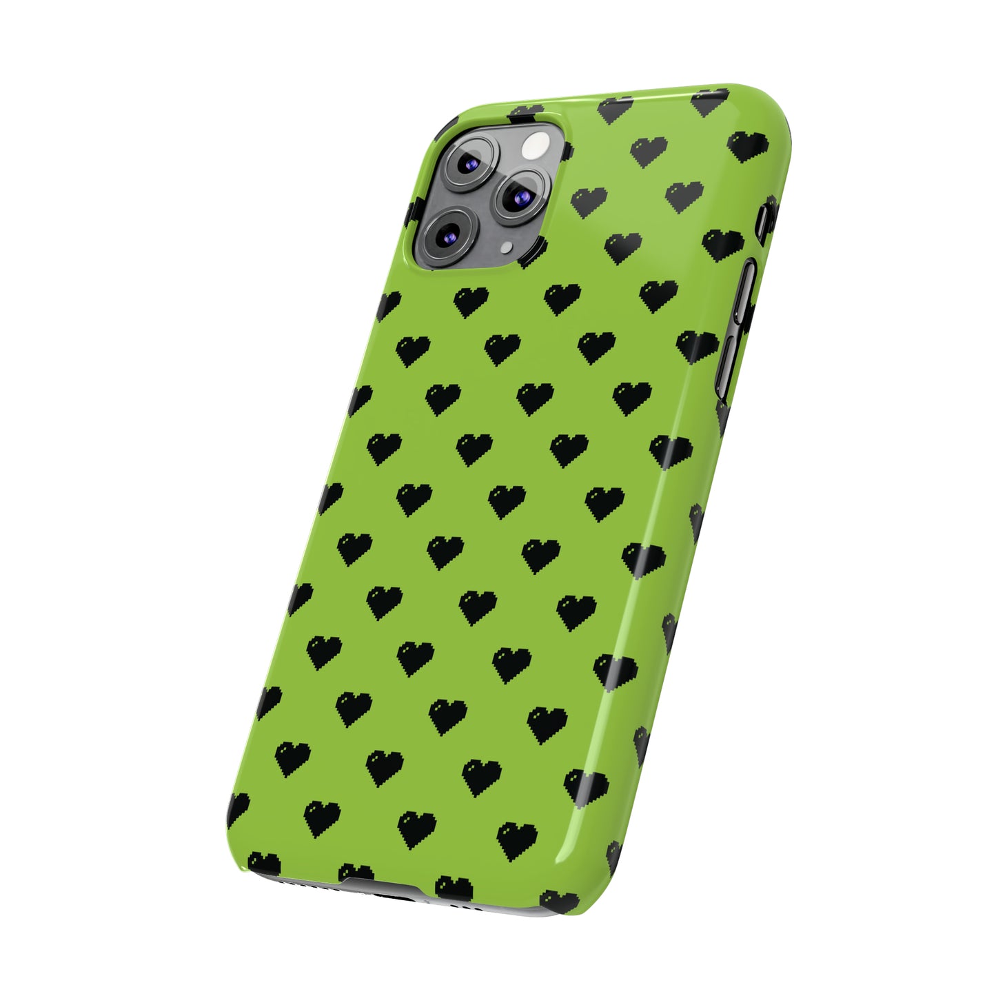 Pixelated Heart Snap Case