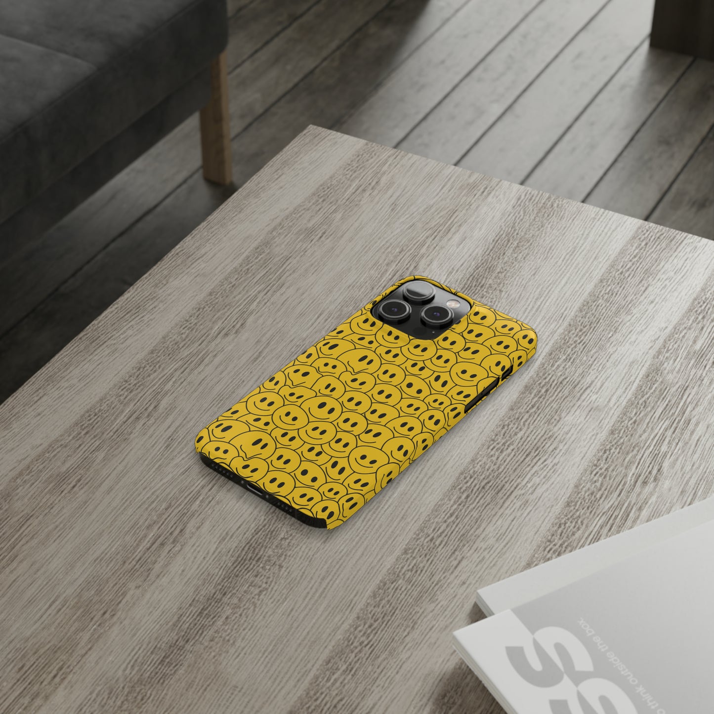 Yellow Squeezer Snap Case