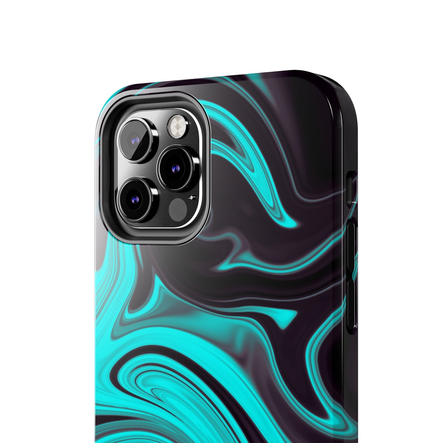 Aqua liquid marble pattern Tough Case