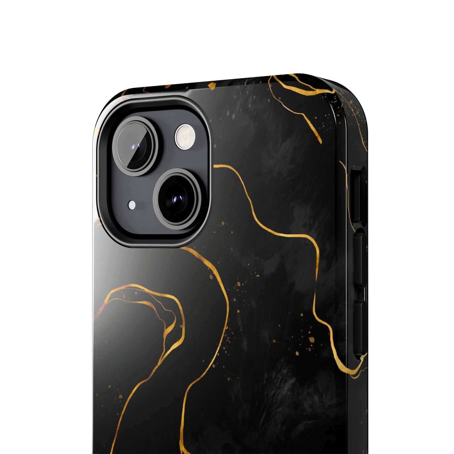 Black Mirage Tough iPhone Case