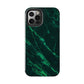 Dark green marble pattern Tough Case