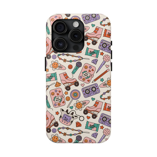 90s Nostalgia Tough iPhone Case