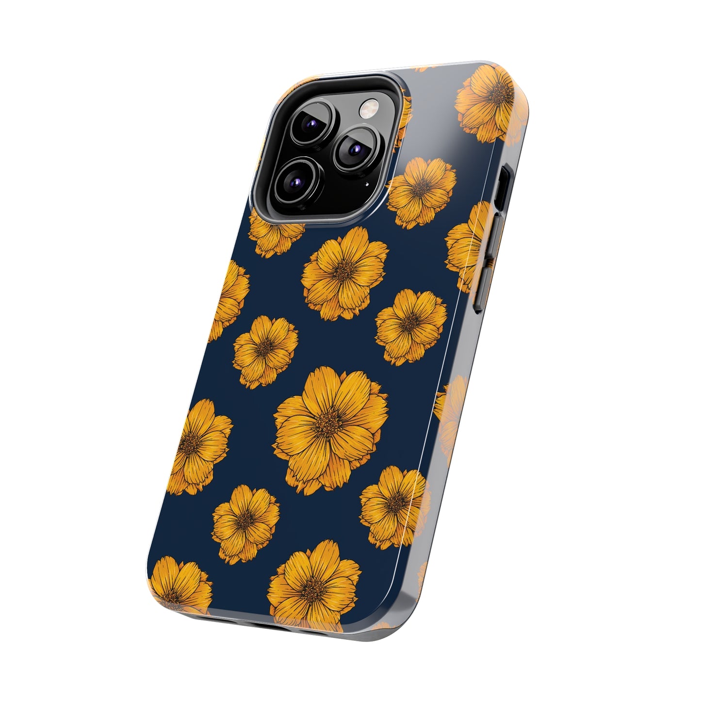 Sunflower Glimmer Tough iPhone Case