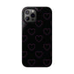 Y2K Heart Snap Case