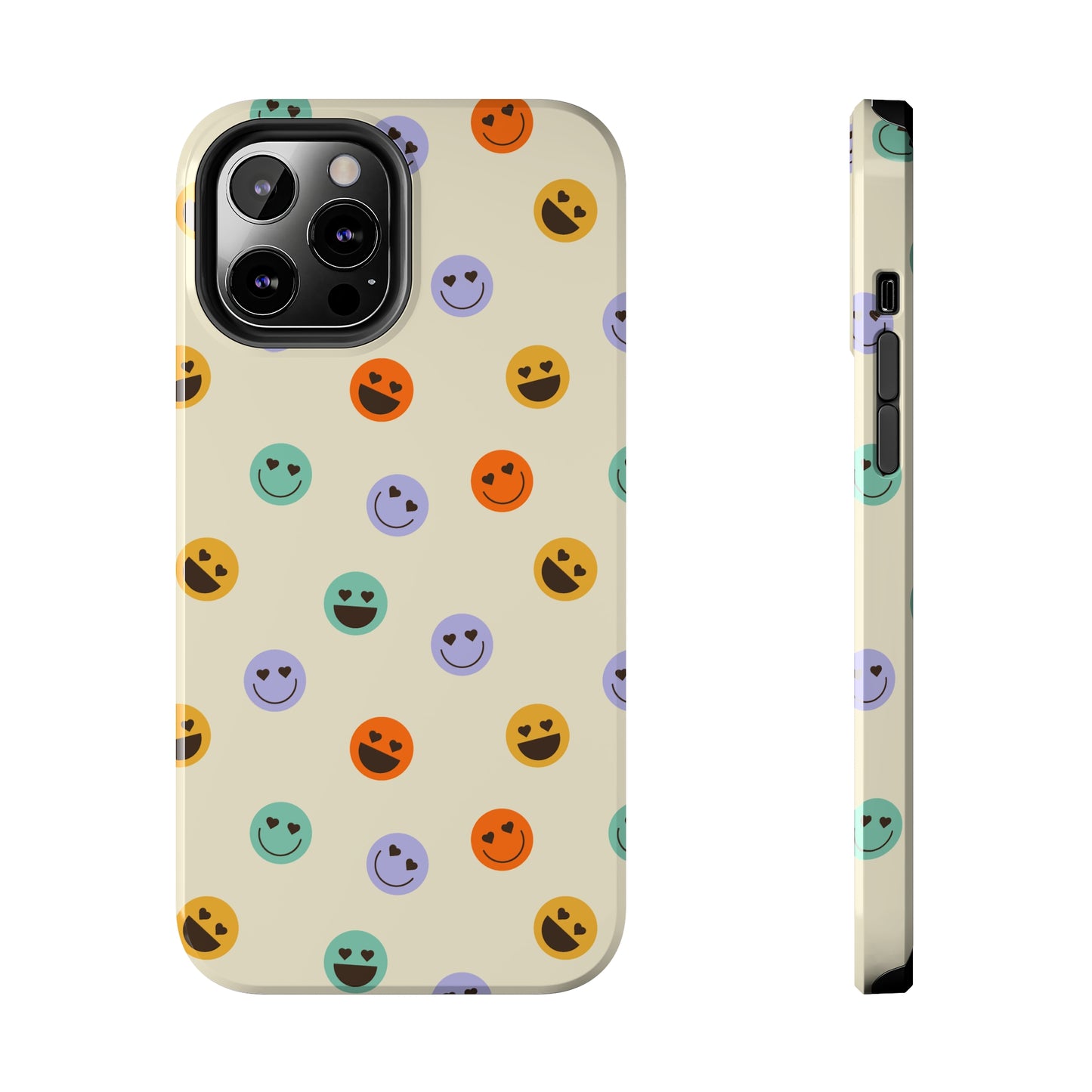 Smileys from 70s Tough iPhone Case