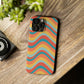 Wavy Pattern Snap Case