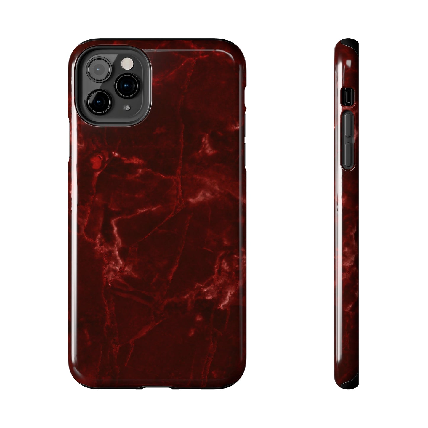 Red stone pattern Tough Case