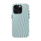 Aqua Swirl Tough iPhone Case