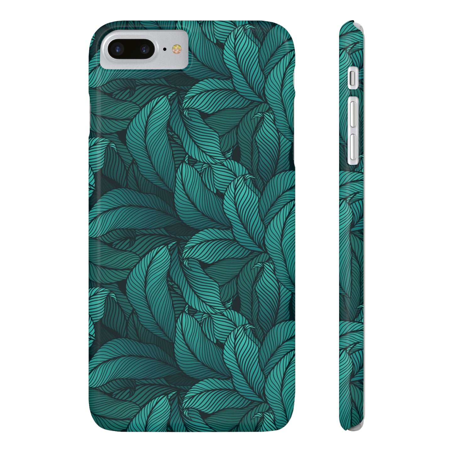 Tropical Leaves Snap Case