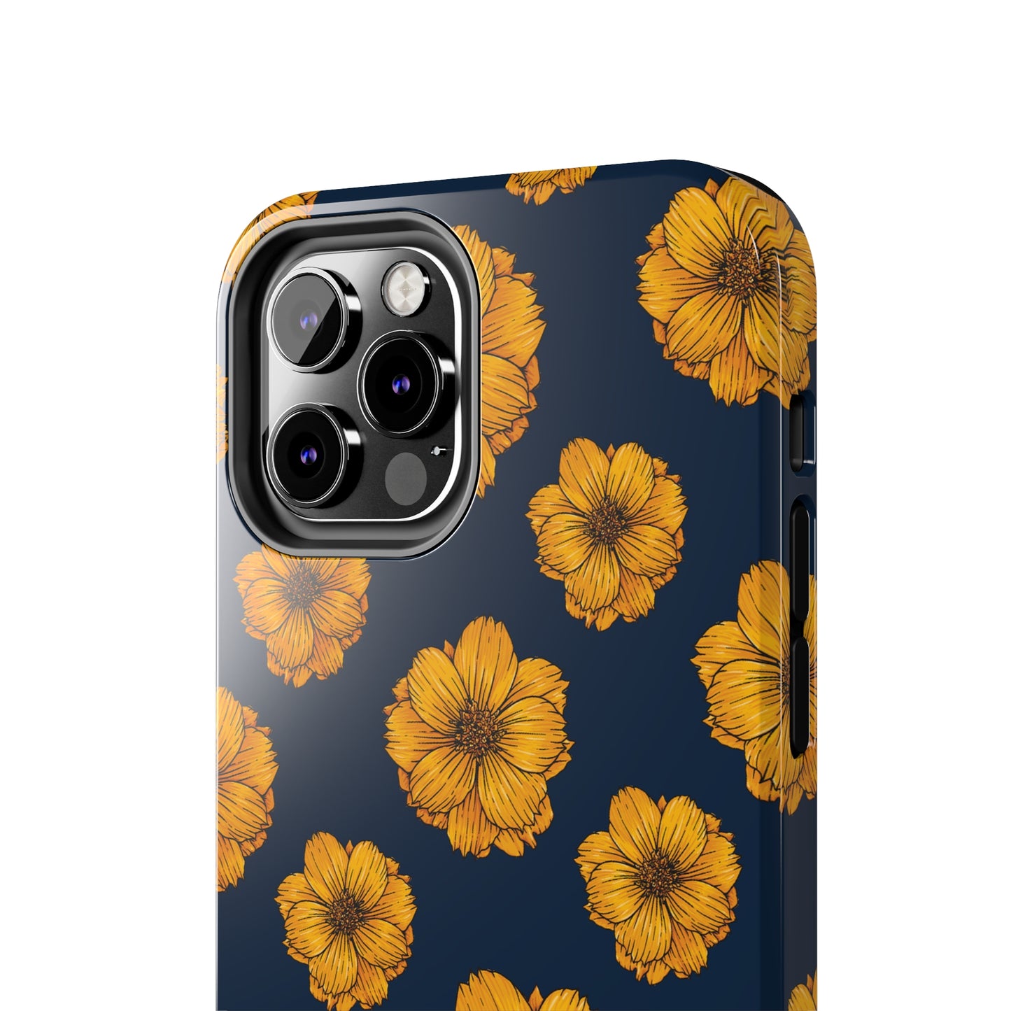 Sunflower Glimmer Tough iPhone Case