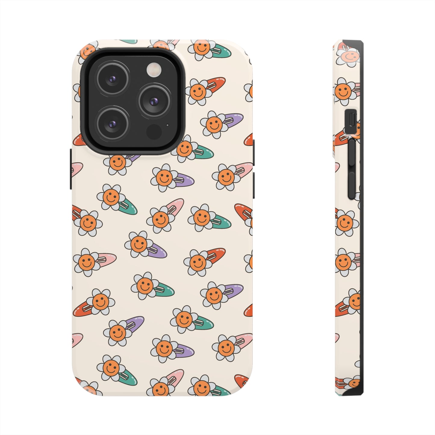 Daisy Clips Tough iPhone Case