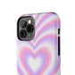 Blurred Heart Tough iPhone Case