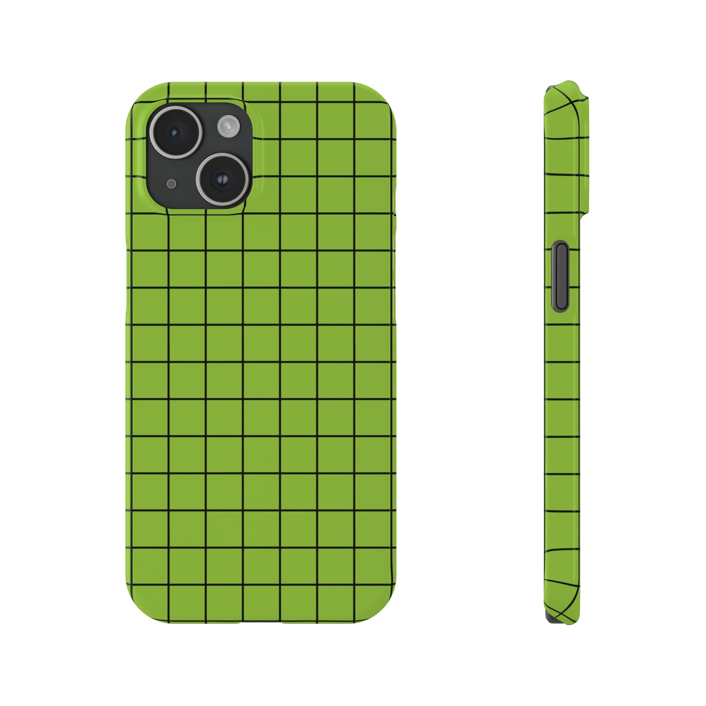 Pear Grid Snap Case