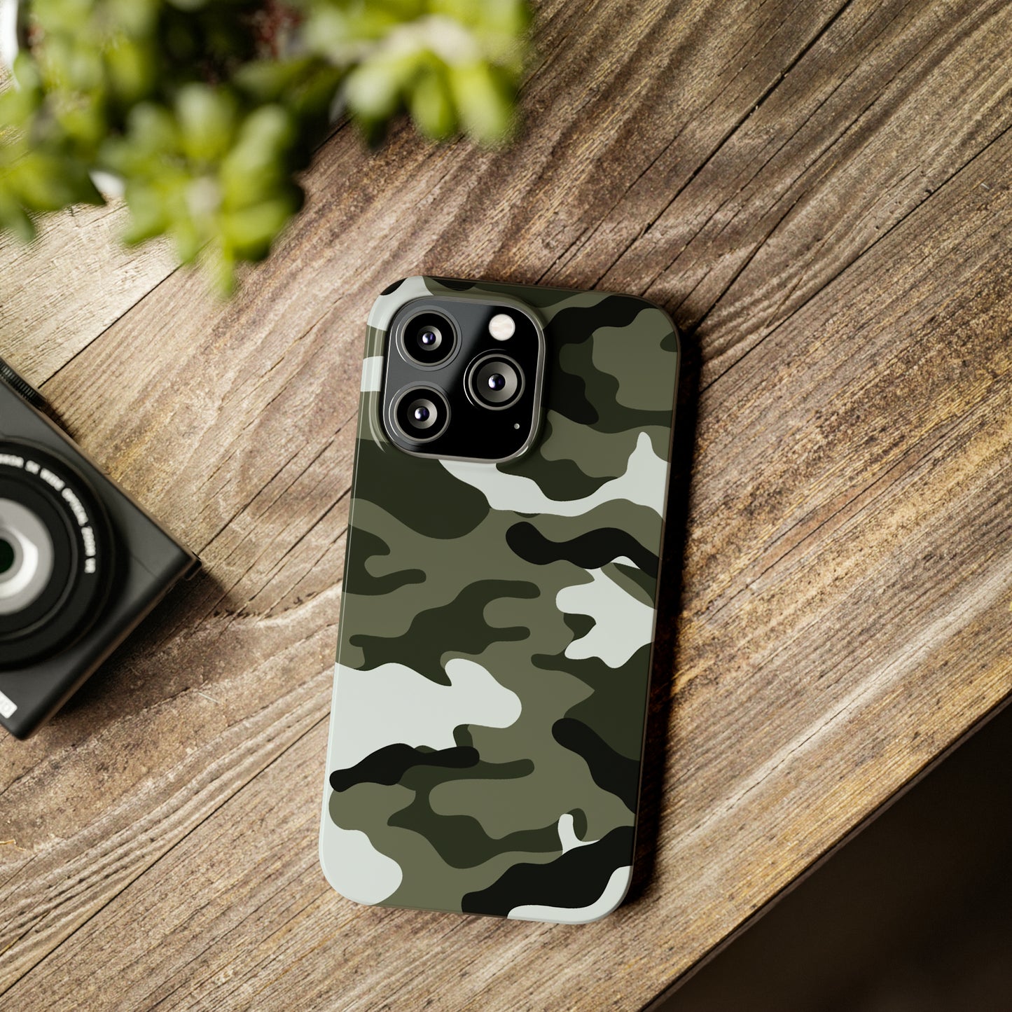 Camouflage Snap Case