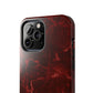 Red stone pattern Tough Case