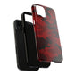 Red Camouflage Tough Case