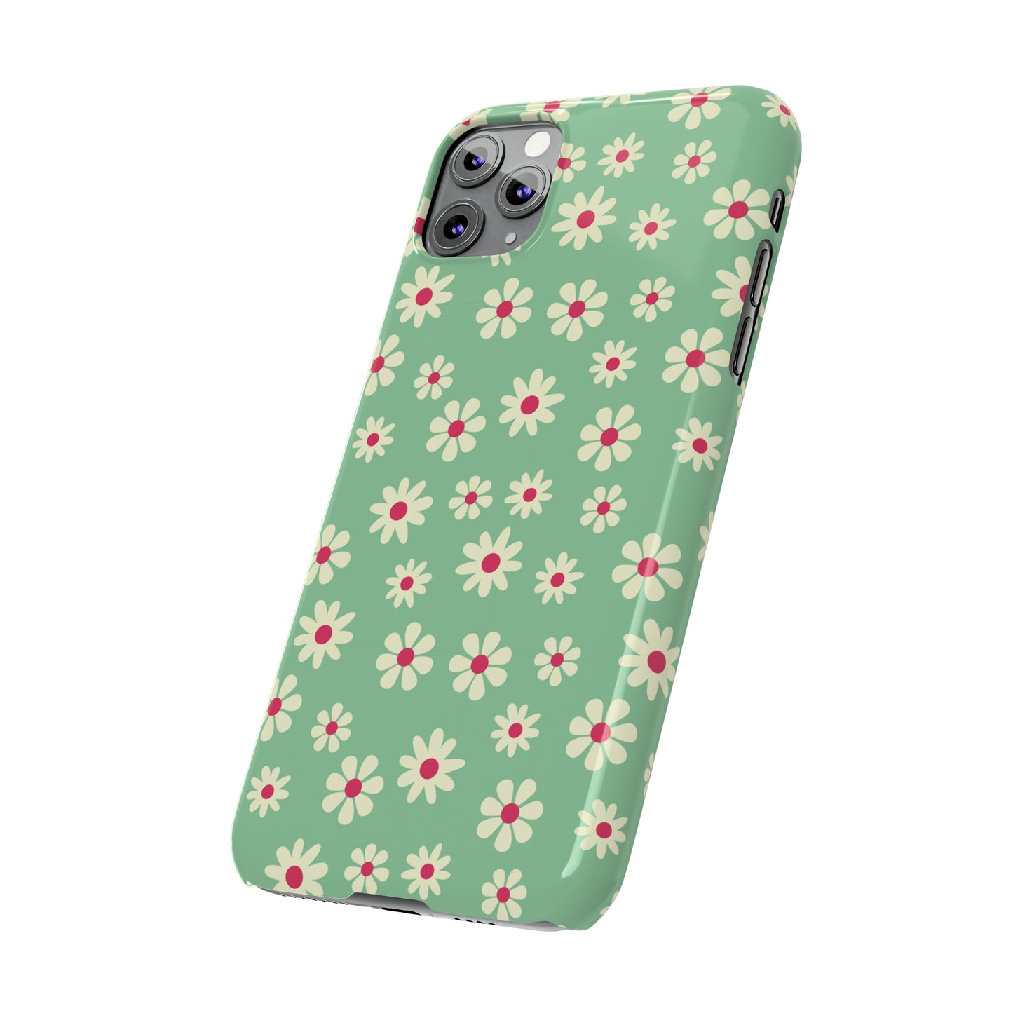 Retro Floral Snap Case