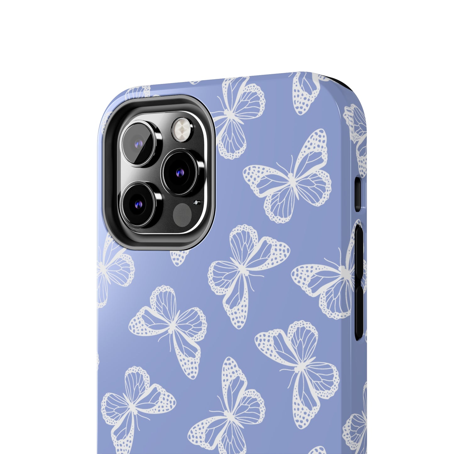 Lavender Butterflies Tough iPhone Case