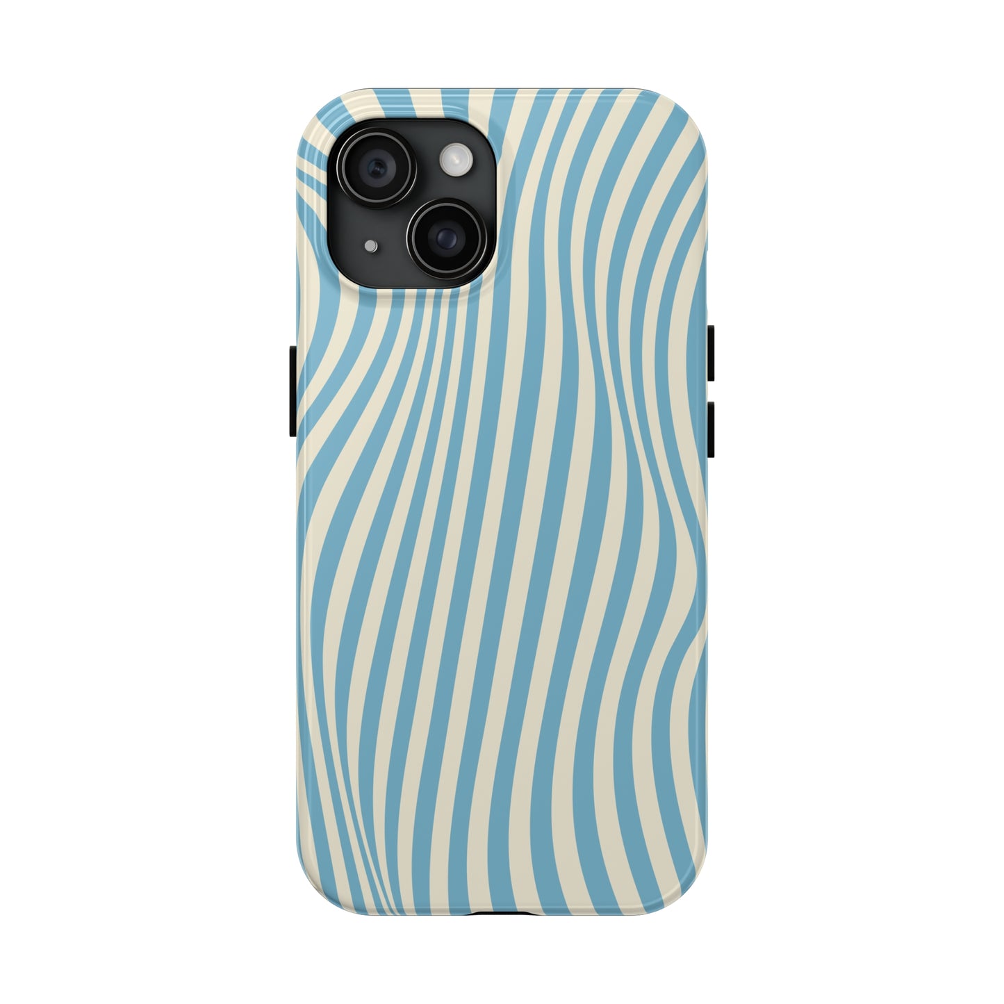 Aqua Swirl Tough iPhone Case