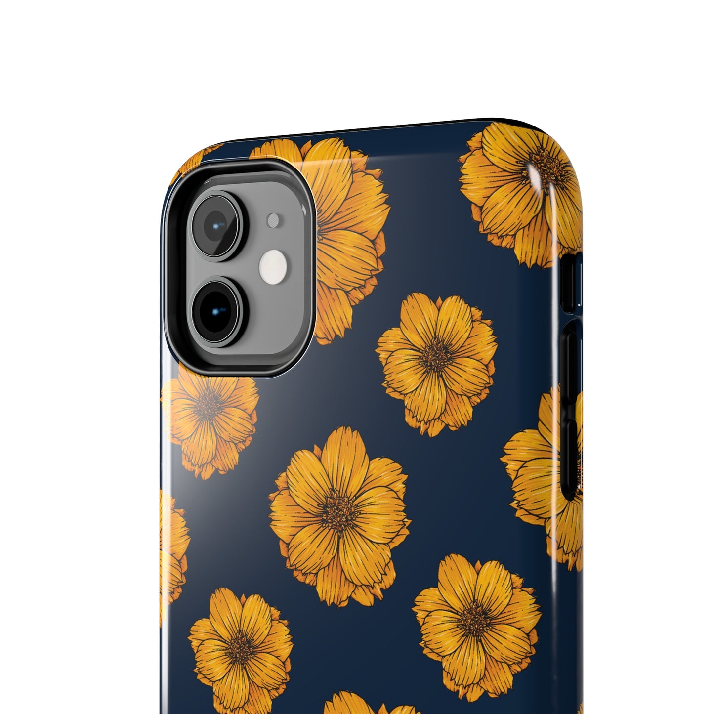 Sunflower Glimmer Tough iPhone Case