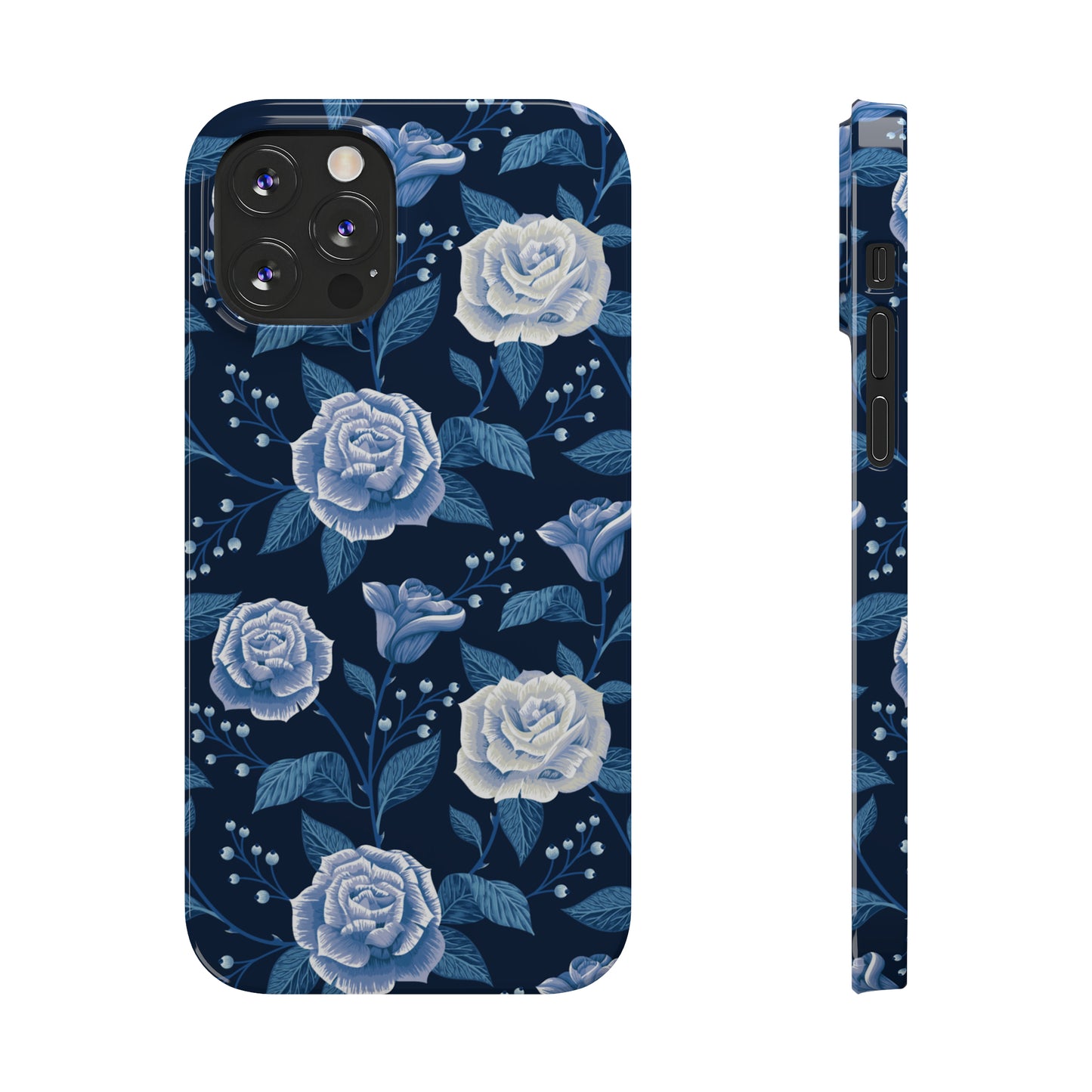 Midnight Rose Snap Case